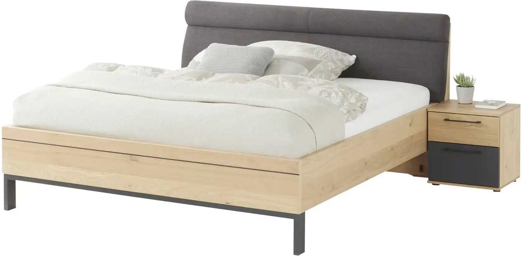 Wohnwert Bettanlage Korsika ¦ holzfarben Betten > Komfortbetten - Höffner