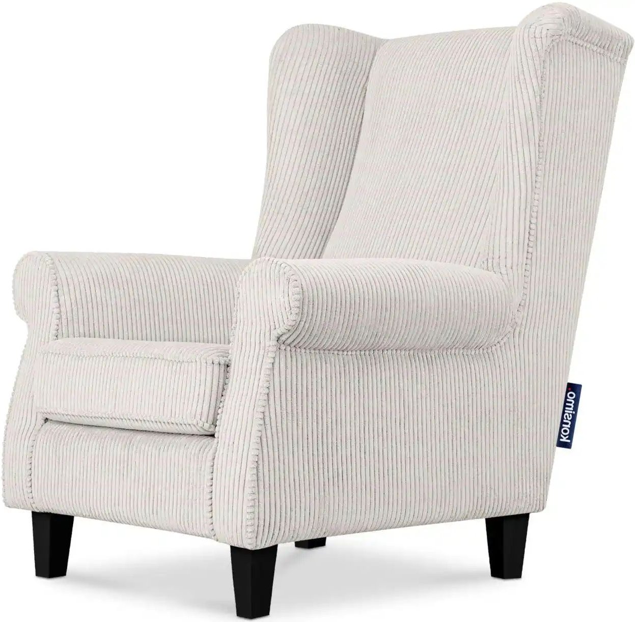 KONSIMO Ohrensessel Miles ¦ creme ¦ Maße (cm): B: 82 H: 105 Polstermöbel > Sessel > Ohrensessel - Höffner