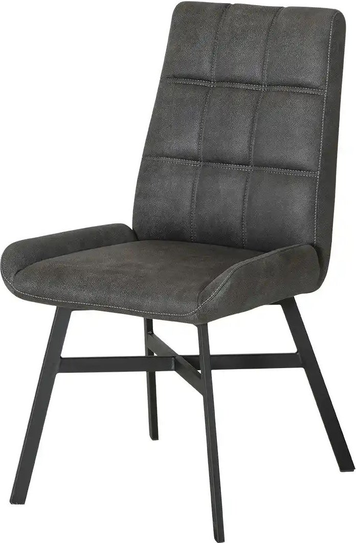 uno Esszimmerstuhl Brisbane ¦ grau ¦ Maße (cm): B: 51 H: 93 T: 61.5 Stühle > Küchenstühle > Polster Küchenstühle - Höff...