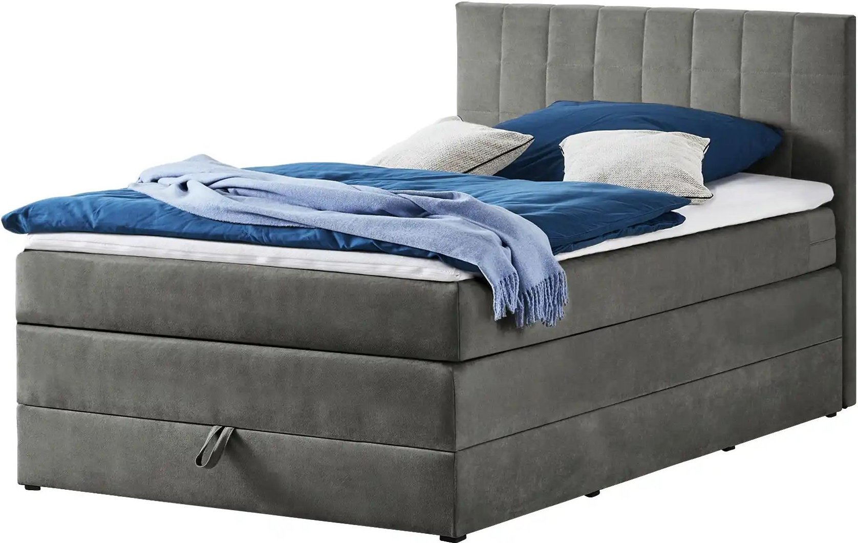 Boxspringbett mit Bettkasten Prince ¦ braun ¦ Maße (cm): B: 121 H: 107 Betten > Boxspringbetten - Höffner