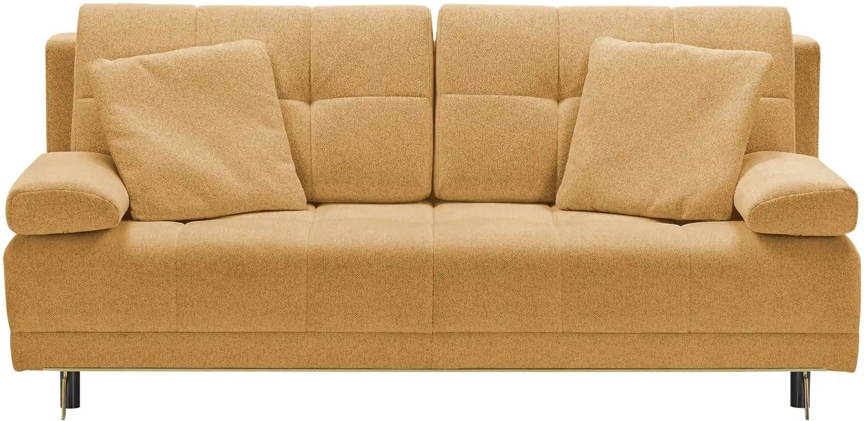 smart Schlafsofa Celina ¦ gelb ¦ Maße (cm): B: 201 H: 95 T: 108.0 Polstermöbel > Sofas > 2-Sitzer - Höffner