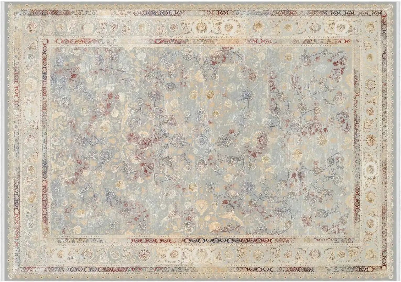 meinTeppich Teppich Bardolino ¦ grau ¦ Synthetische Fasern ¦ Maße (cm): B: 80 H: 1 Teppiche > Orientteppiche - Höffner