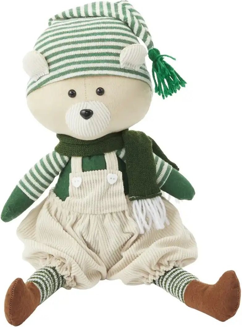 HOME STORY Weihnachtsfigur Bär   ¦ grün ¦ Polyester,Sand,Kunststoff ¦ Maße (cm): B: 12 H: 60 Weihnachten - Höffner