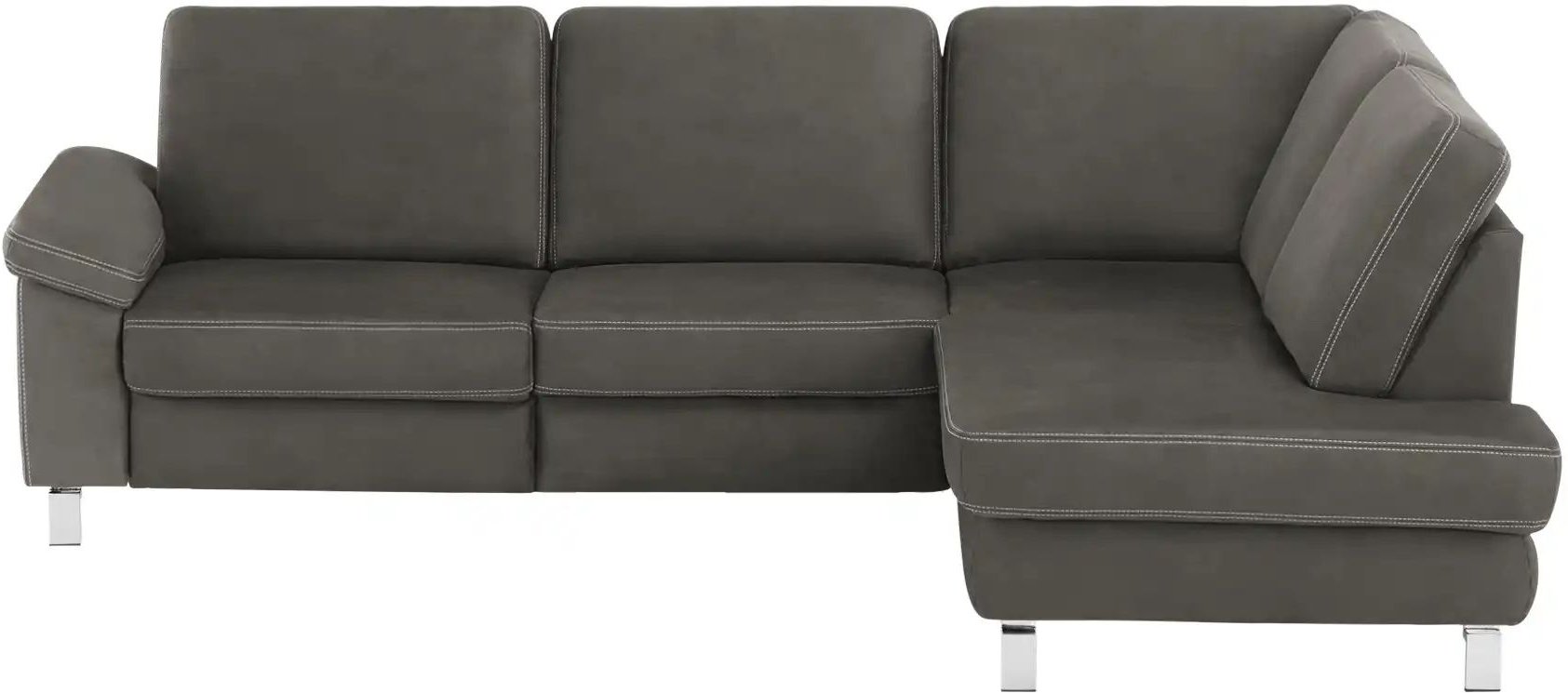 Max Schelling Ecksofa Maximum Plus ¦ grau ¦ Maße (cm): B: 257 H: 89 T: 200.0 Polstermöbel > Sofas > Ecksofas - Höffner