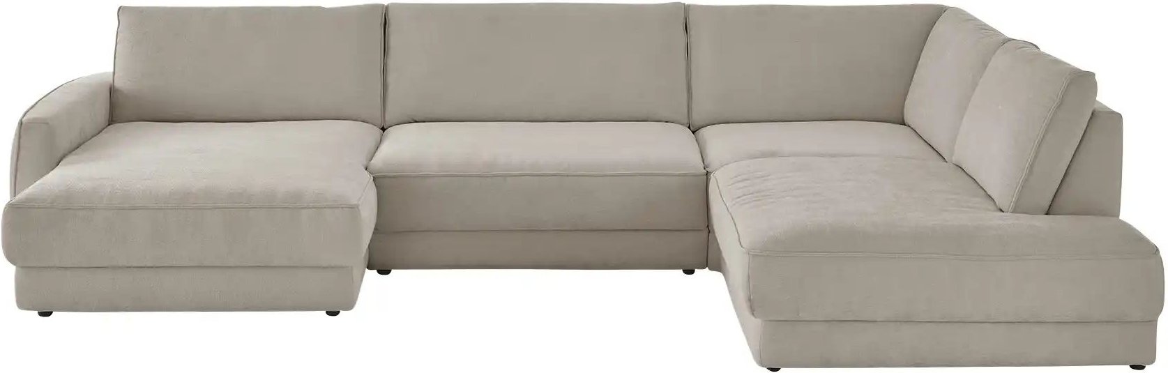 Lounge Collection Wohnlandschaft Erion ¦ beige ¦ Maße (cm): B: 371 H: 83 T: 250.0 Polstermöbel > Sofas > Wohnlandschaft...