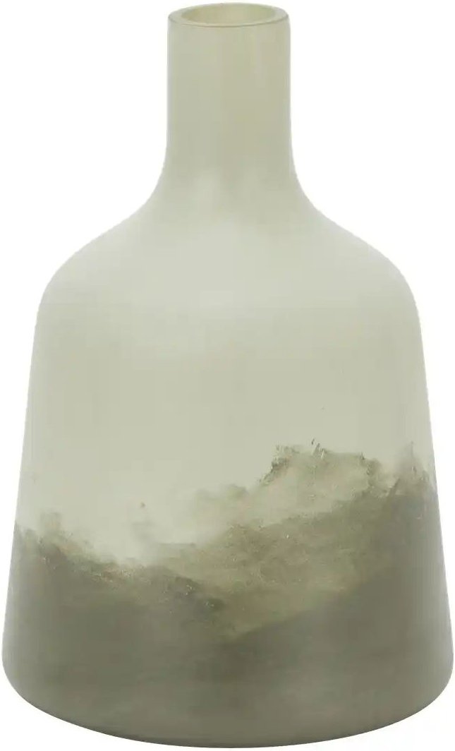 HOME STORY Vase   ¦ grün ¦ Glas ¦ Maße (cm): H: 23  Ø: 14.5 Weihnachten - Höffner