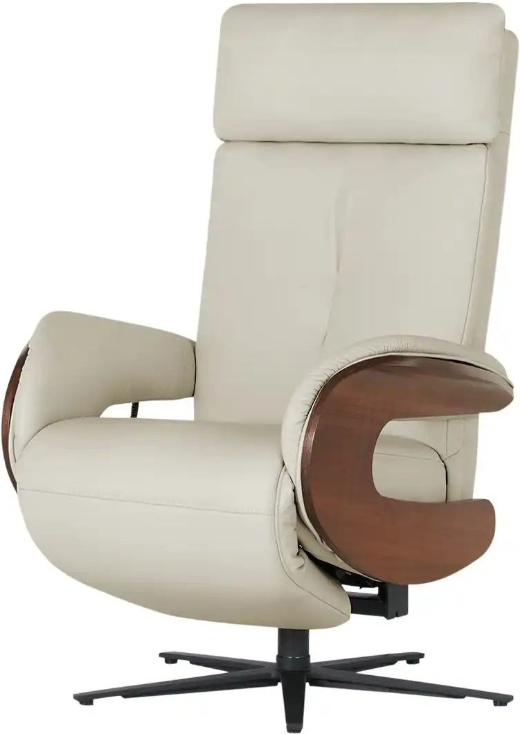 himolla Ledersessel 7818 ¦ grau ¦ Maße (cm): B: 75 H: 120 T: 90.0 Polstermöbel > Sessel > Fernsehsessel - Höffner