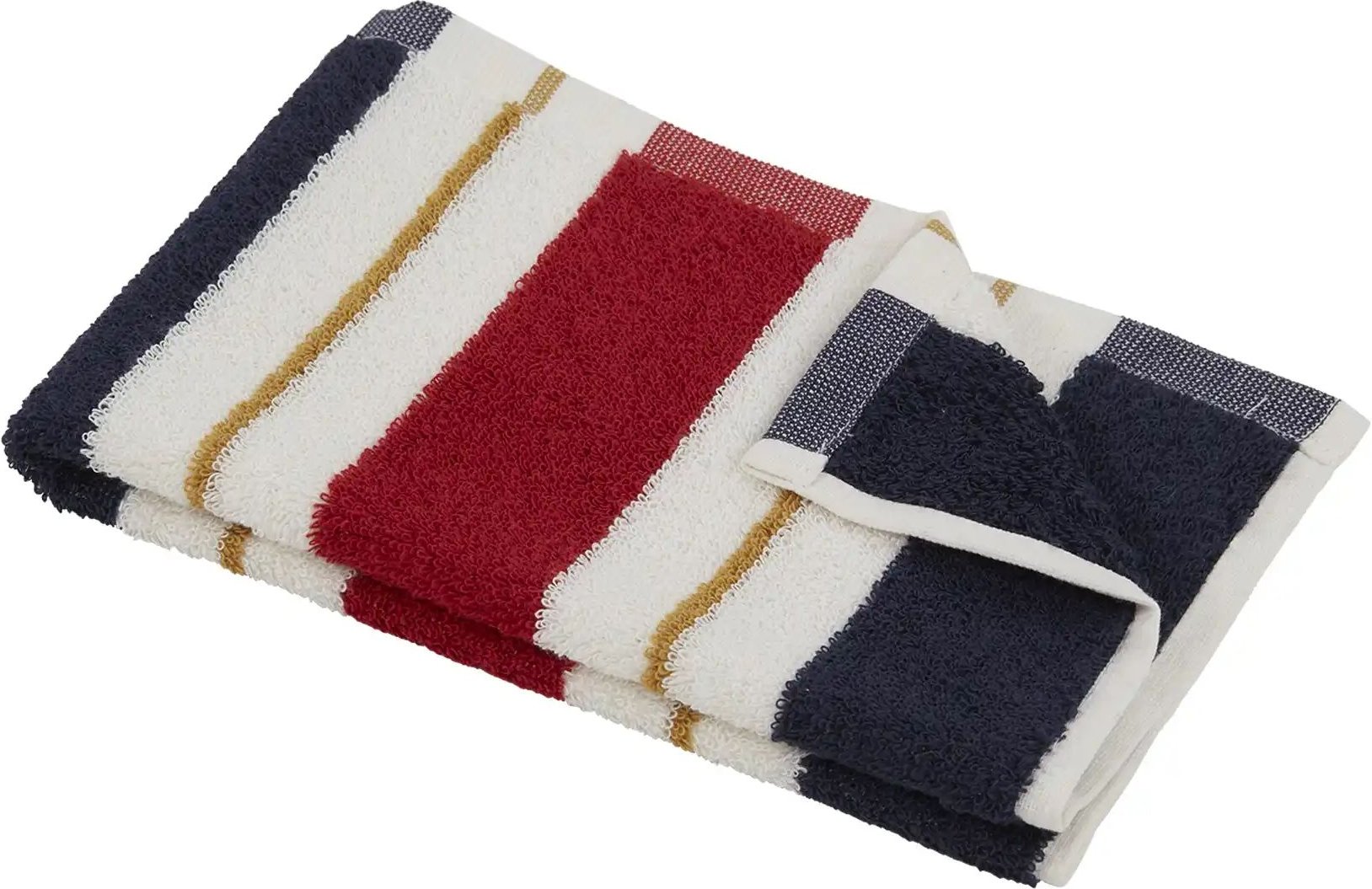 como Gästetuch Maritim Streifen ¦ rot ¦ Maße (cm): B: 30 Badtextilien > Handtücher & Badetücher > Handtücher - Höffner