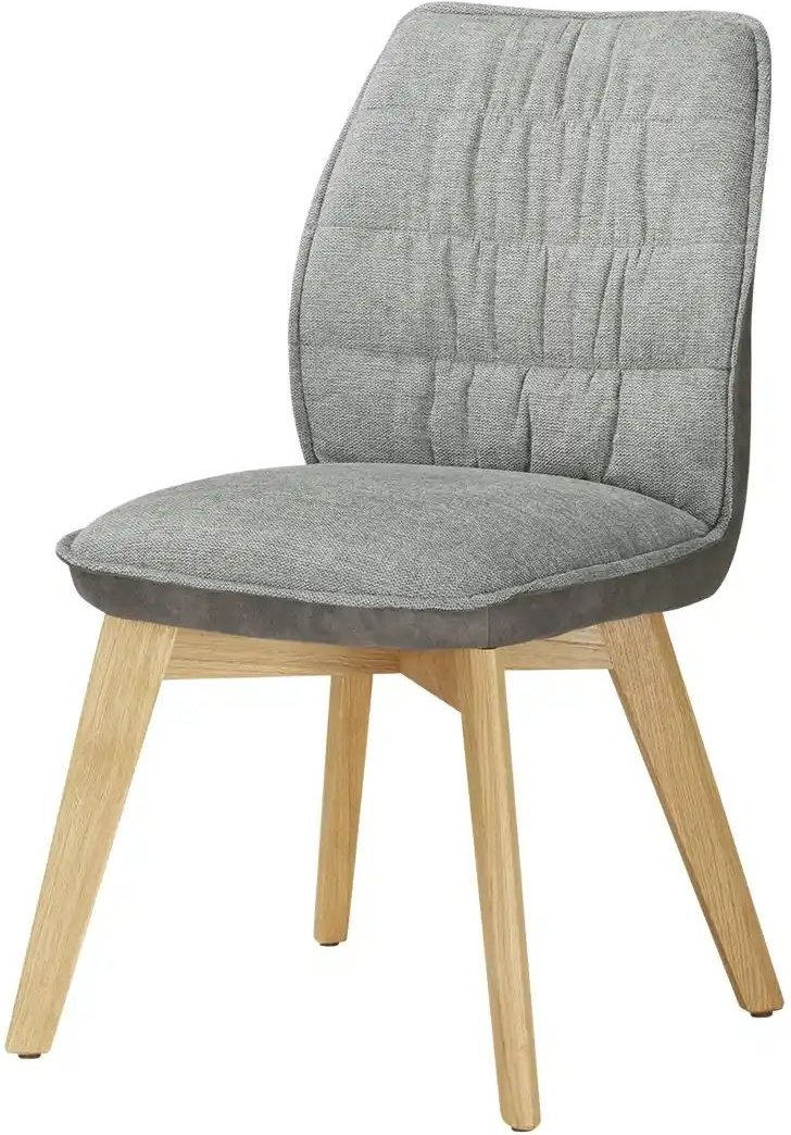 Esszimmerstuhl mit Wellenfederung Gent ¦ grau ¦ Maße (cm): B: 51 H: 91 T: 64.0 Stühle > Küchenstühle > Polster Küchenstü...
