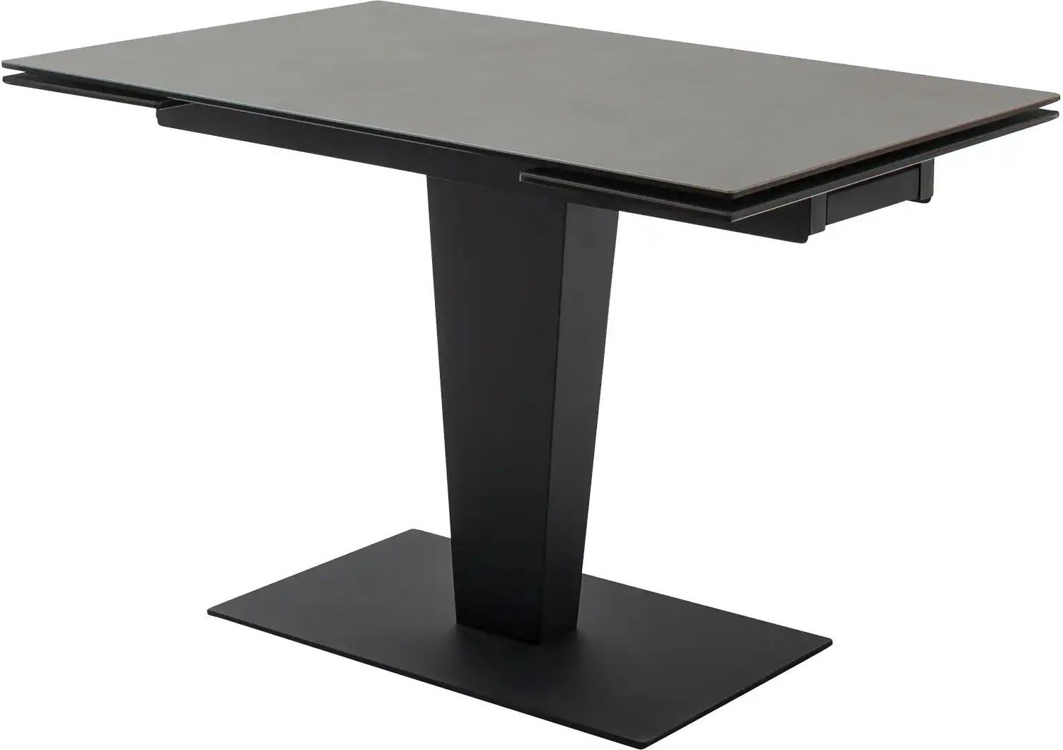 Esstisch Kaspar ¦ schwarz ¦ Maße (cm): B: 80 H: 76 Tische > Esstische > Esstische ausziehbar - Höffner