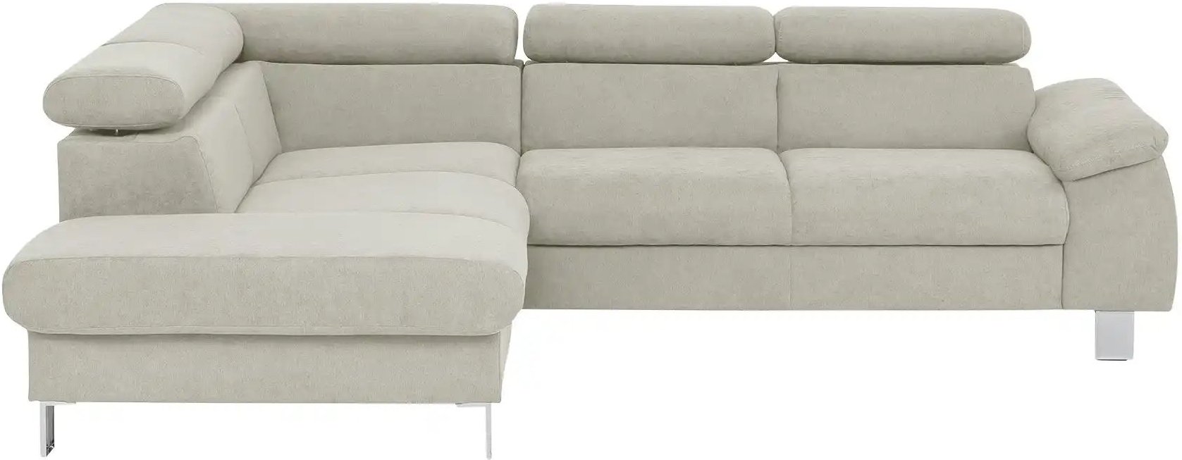 Thumbnail - uno Ecksofa Micky ¦ creme ¦ Maße (cm): B: 207 H: 72 T: 249.0 Polstermöbel > Sofas > Ecksofas - Höffner