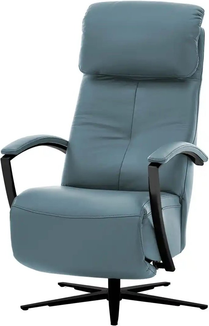 Hukla Relaxsessel Leder Pierre ¦ blau ¦ Maße (cm): B: 75 H: 117 T: 87.0 Polstermöbel > Sessel > Relaxsessel - Höffner