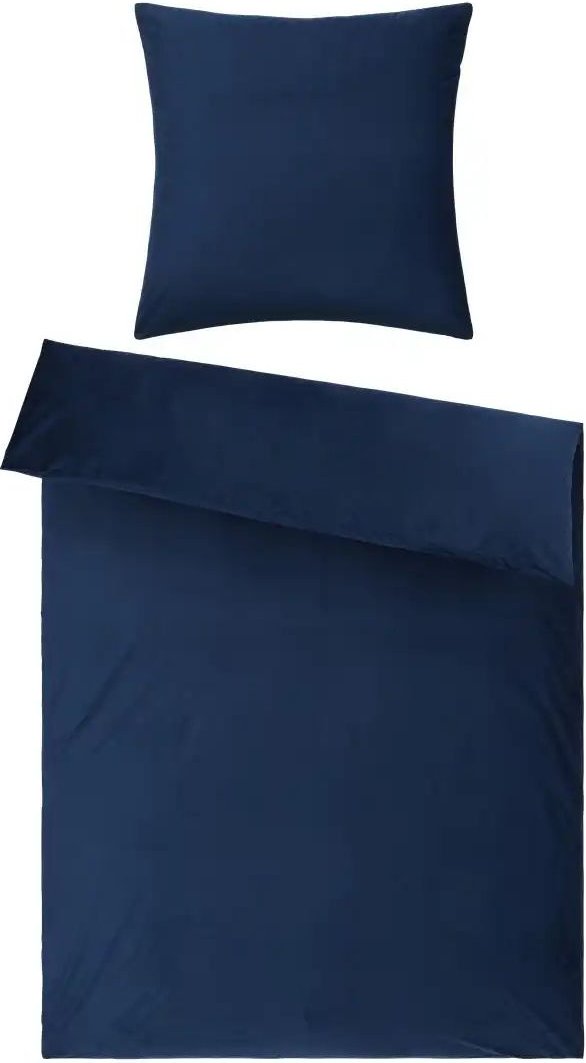 como Samt Bettwäsche  Velvet ¦ blau ¦ Maße (cm): B: 135 Bettwaren > Bettwäsche > Bettwäsche ganzjährig - Höffner