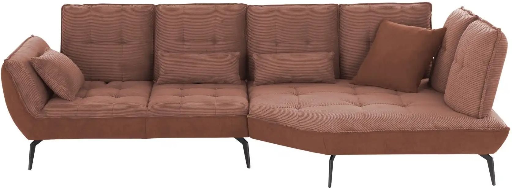 vito Ecksofa mit Sitztiefenverstellung Ticona ¦ kupfer ¦ Maße (cm): B: 320 H: 93 T: 169.0 Polstermöbel > Sofas > Ecksofa...
