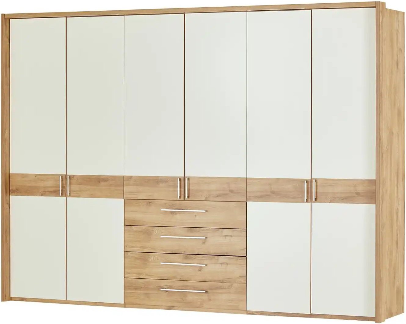 uno Drehtürenschrank Keva ¦ holzfarben ¦ Maße (cm): B: 306,4 H: 220 T: 65.0 Schränke > Kleiderschränke > Drehtürenschrä...