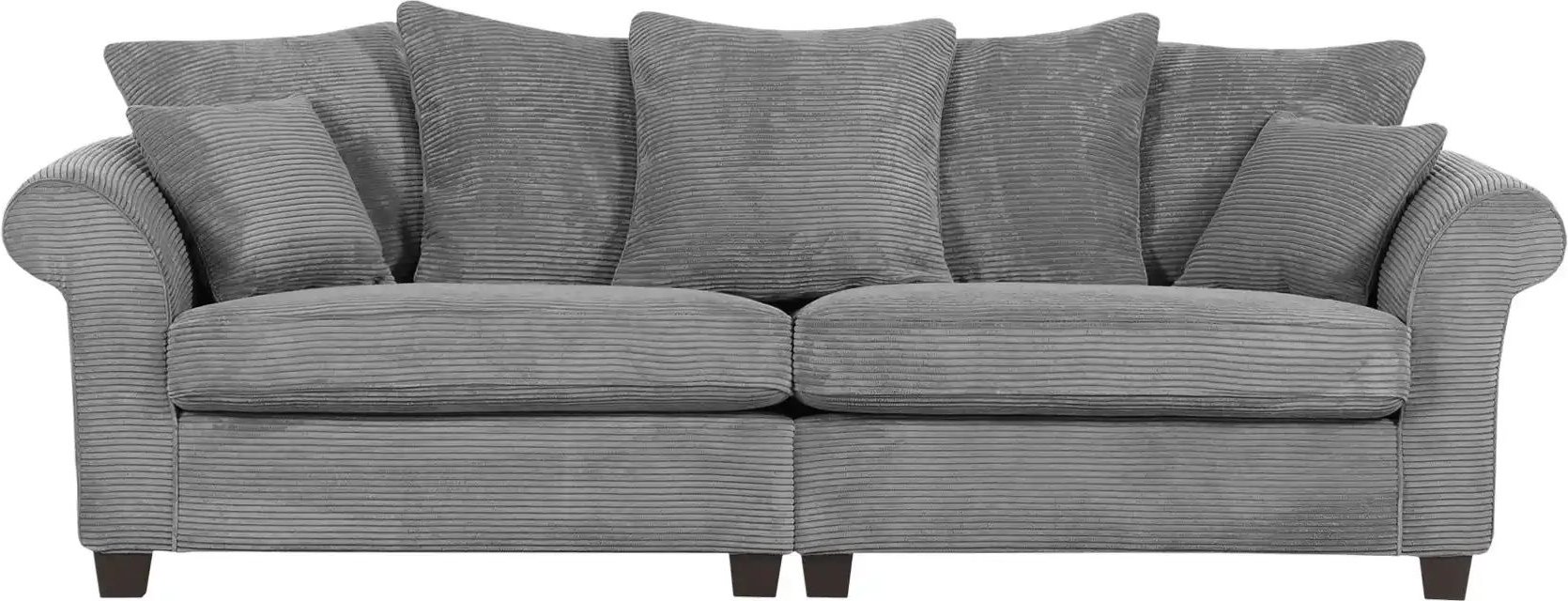 Megasofa Norderney ¦ grau ¦ Maße (cm): B: 264 H: 70 T: 111.0 Polstermöbel > Sofas > Einzelsofas - Höffner