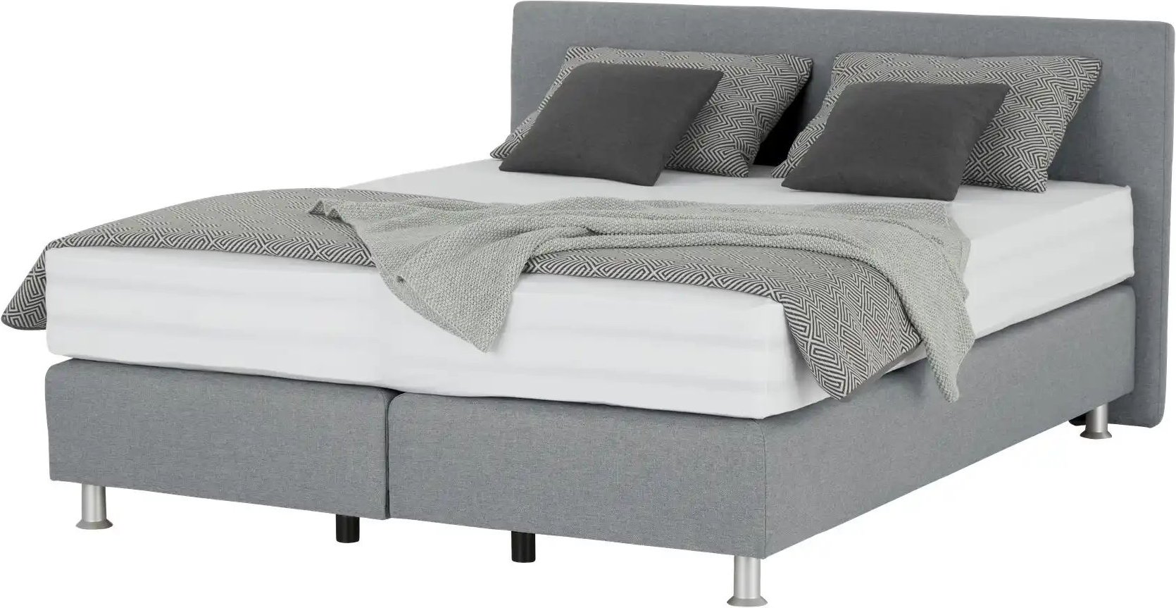 vanDoorn Boxspringbett Wendematratze Flexline 2.0 ¦ grau ¦ Maße (cm): B: 173 H: 105 Betten > Boxspringbetten - Höffner