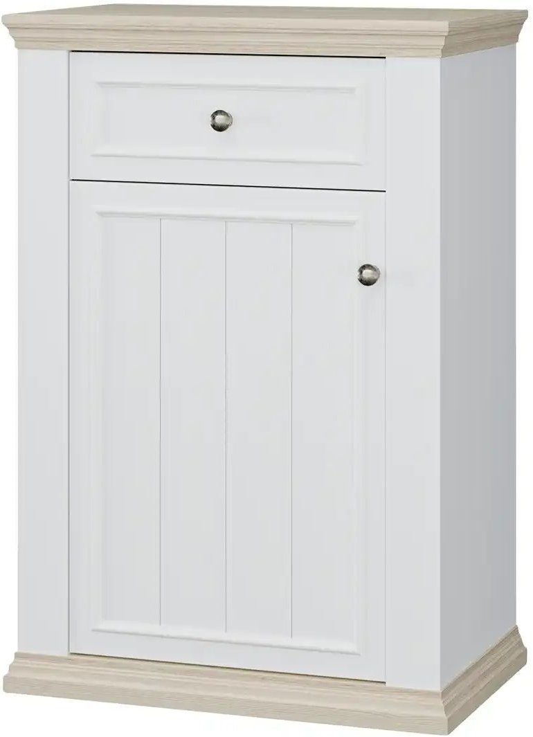 Schuhkommode Countryside ¦ weiß ¦ Maße (cm): B: 69,8 H: 101,3 T: 43.5 Garderoben & Kleiderstangen > Garderoben Schuhsch...