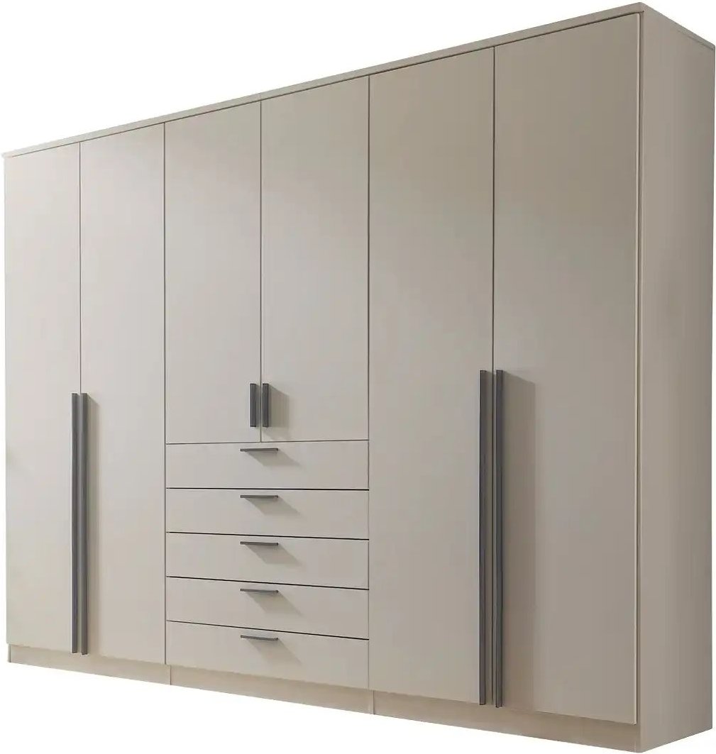 Thumbnail - Drehtürenschrank 6-türig Cashmere mit Einlegeböden Amesbury ¦ beige ¦ Maße (cm): B: 270 H: 210 T: 52.0 Schränke > Kle...