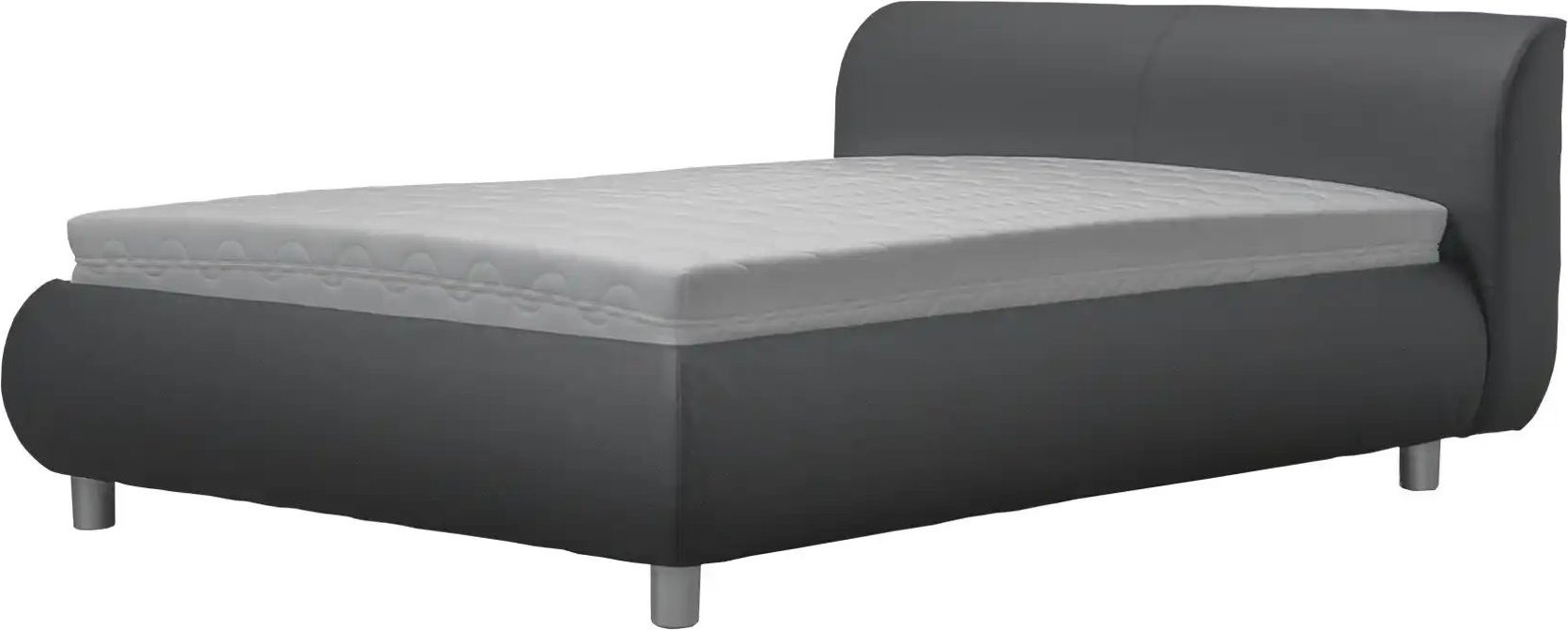 Polsterbett Bristol ¦ schwarz ¦ Maße (cm): B: 159 H: 86 Betten > Polsterbetten - Höffner