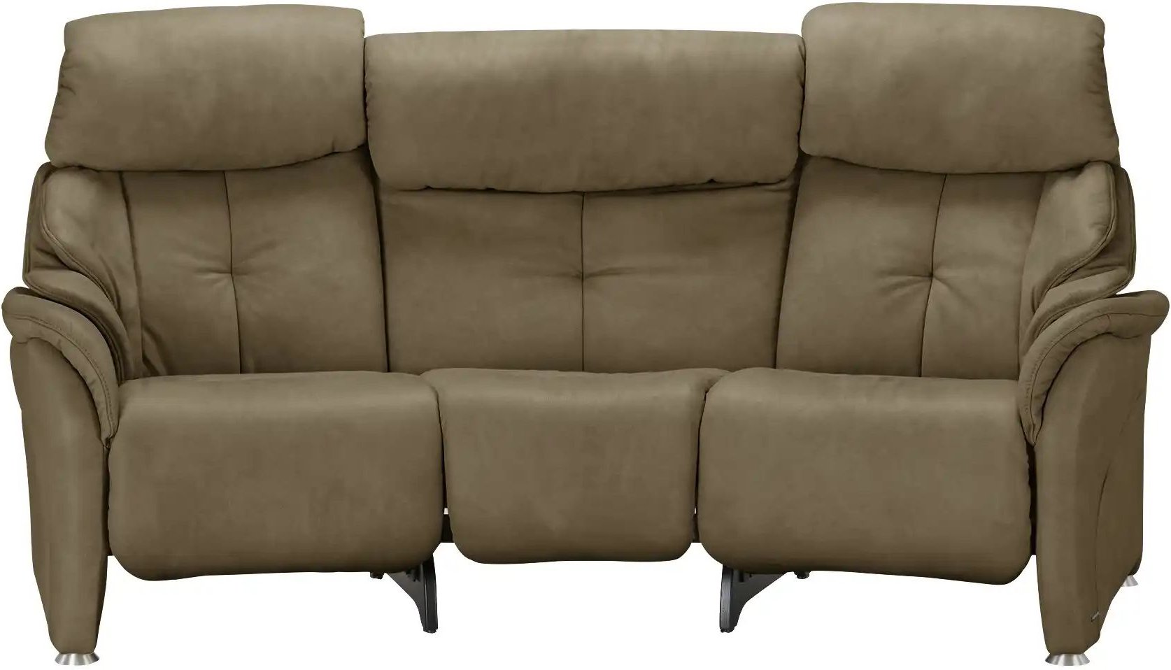 himolla Trapezsofa 4217 ¦ grün ¦ Maße (cm): B: 216 H: 109 T: 101.0 Polstermöbel > Sofas > 3-Sitzer - Höffner