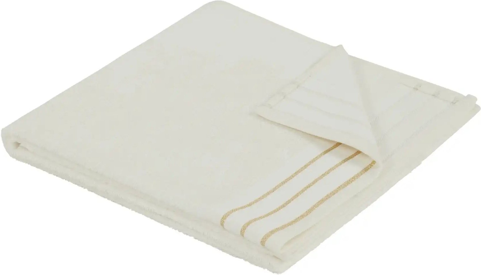 Thumbnail - como superior Duschtuch Lurex - Como Surperior ¦ weiß ¦ Maße (cm): B: 70 Badtextilien > Handtücher & Badetücher > Dusch...