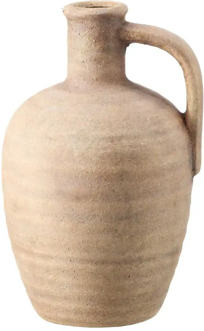 HOME STORY Vase ¦ braun ¦ Steinzeug ¦ Maße (cm): H: 27,5 Ø: 17.5 Accessoires > Vasen - Höffner