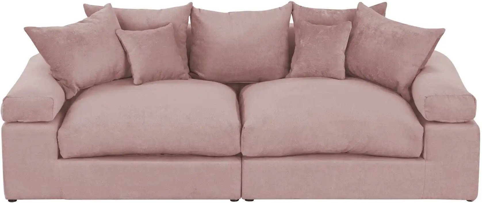 Thumbnail - smart Big Sofa Lionore ¦ rosa/pink ¦ Maße (cm): B: 242 H: 86 T: 121.0 Polstermöbel > Sofas > 2-Sitzer - Höffner