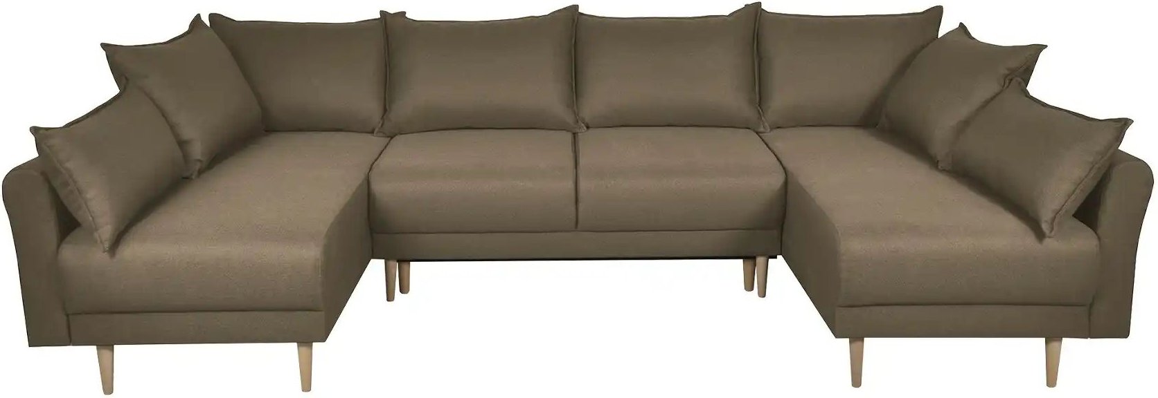 Thumbnail - smart Wohnlandschaft Elise ¦ braun ¦ Maße (cm): B: 293 H: 88 T: 170.0 Polstermöbel > Sofas > Schlafsofas - Höffner