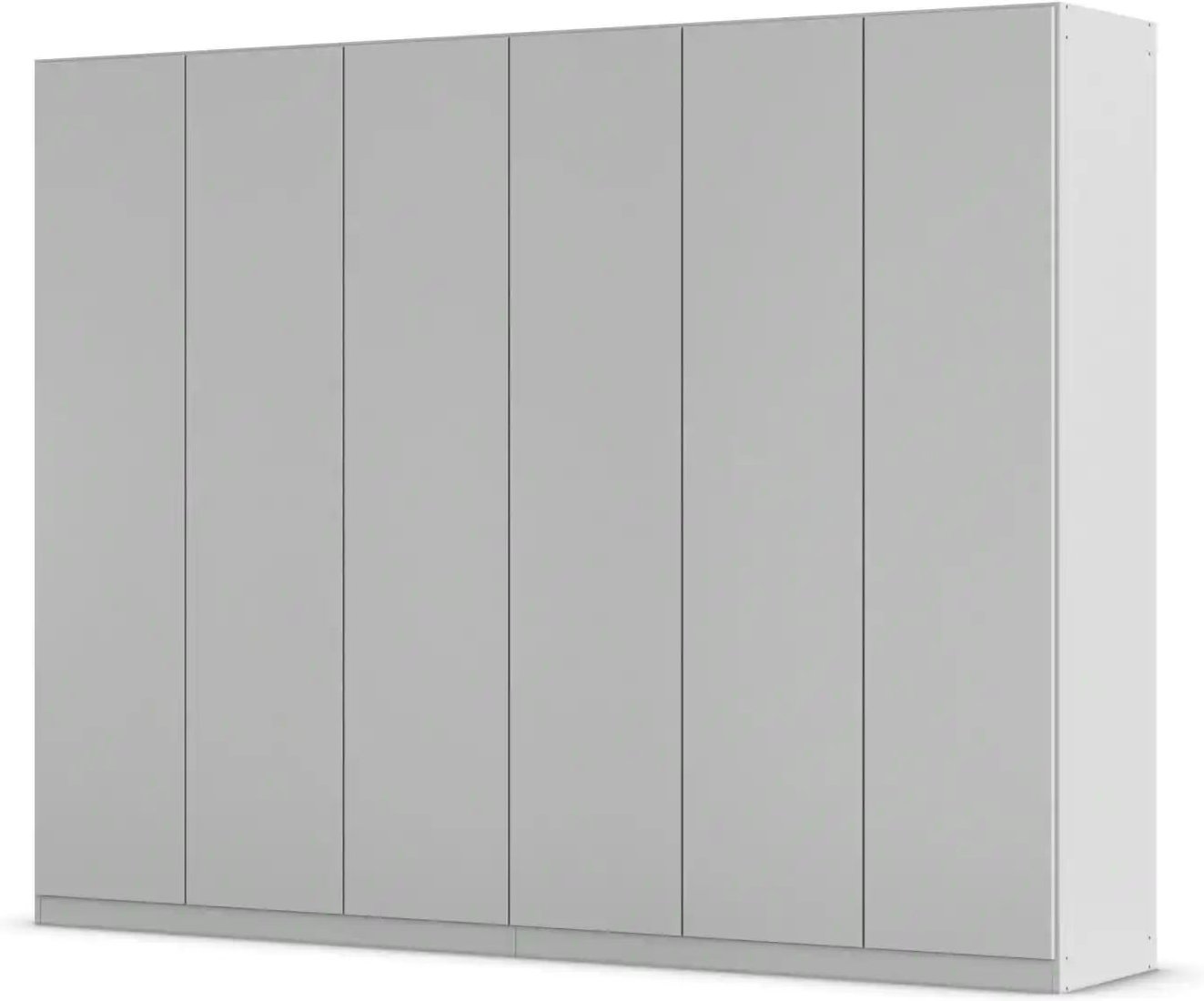 Falttürenschrank Wincanton ¦ grau ¦ Maße (cm): B: 271 H: 210 Schränke > Kleiderschränke > Drehtürenschränke - Höffner