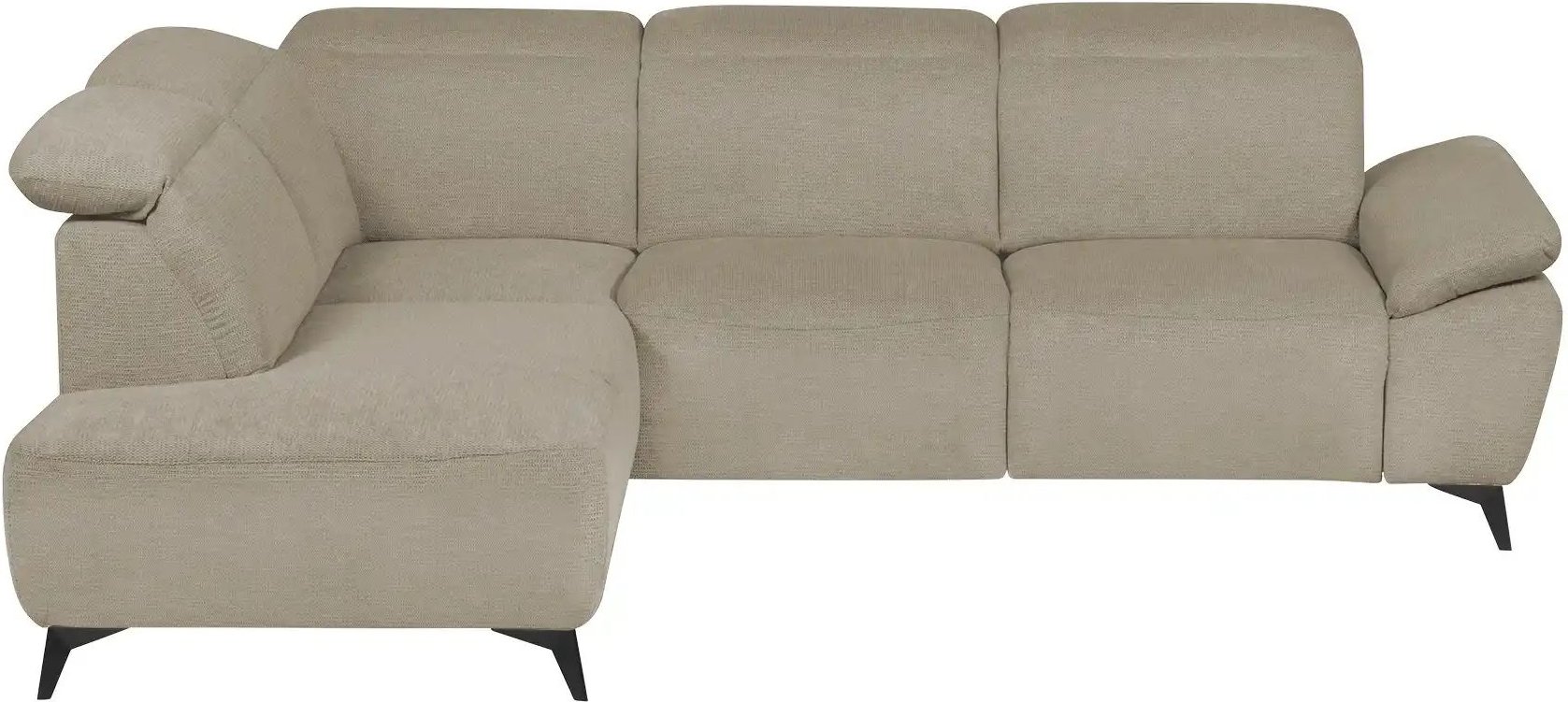 Thumbnail - uno Ecksofa Belfast ¦ beige ¦ Maße (cm): B: 260 H: 100 T: 203.0 Polstermöbel > Sofas > Ecksofas - Höffner