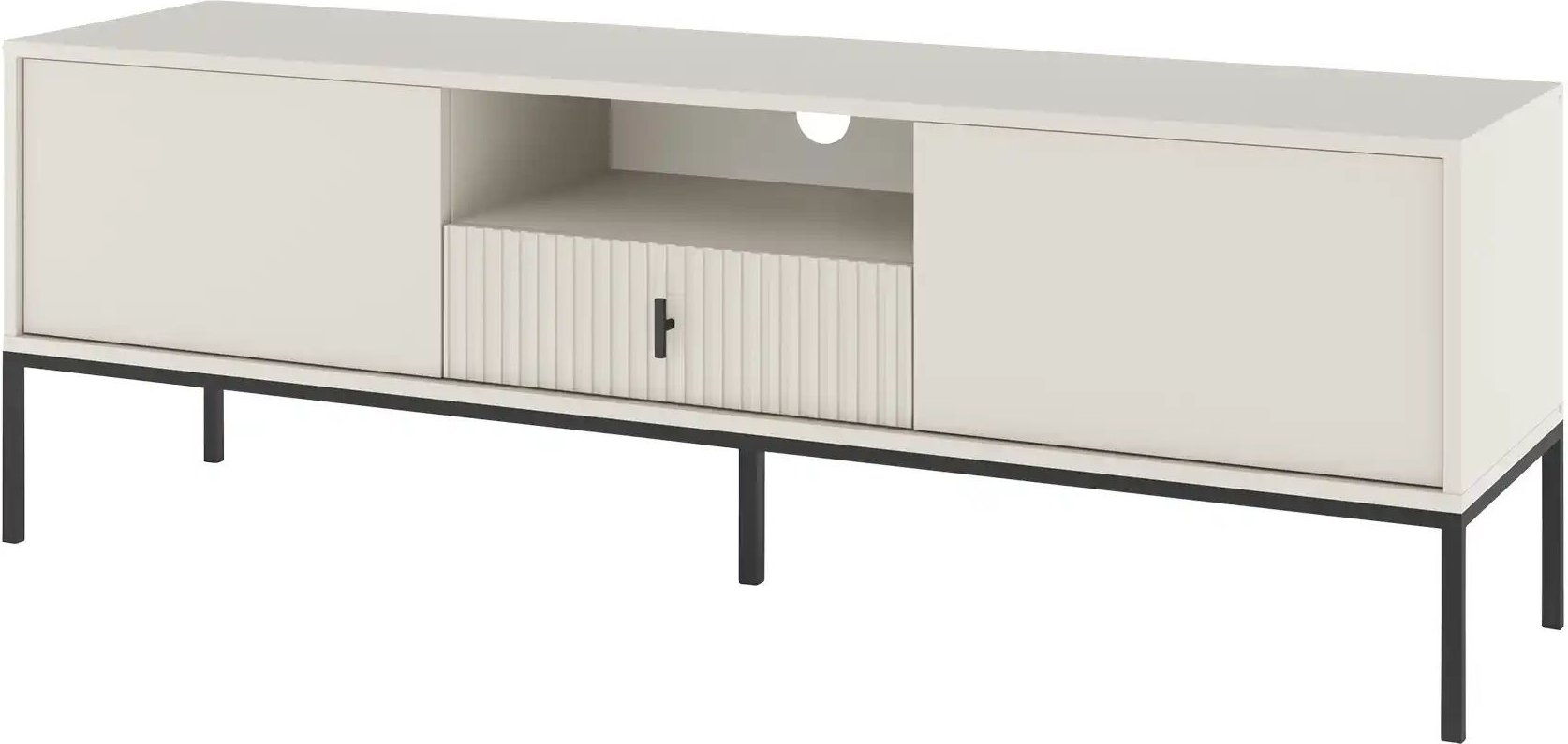 TV-Lowboard Maglione ¦ beige ¦ Maße (cm): B: 154 H: 52 T: 39.0 Kommoden & Sideboards > Lowboards - Höffner