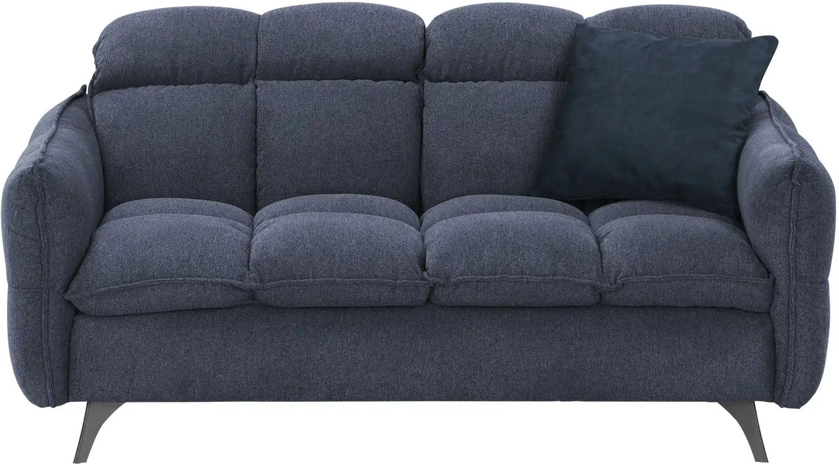 bobb Einzelsofa mit Kopfteilverstellung Key West ¦ blau ¦ Maße (cm): B: 186 H: 88 T: 123.0 Polstermöbel > Sofas > 2-Sitz...