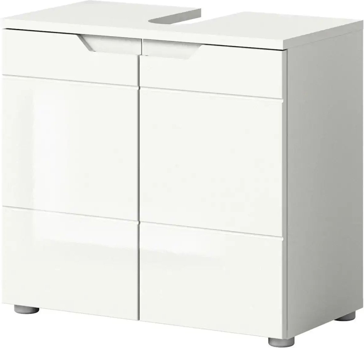 Waschbeckenunterschrank Sorpsee ¦ weiß ¦ Maße (cm): B: 63 H: 59 Schränke > Badschränke > Waschbecken-unterschränke - Hö...