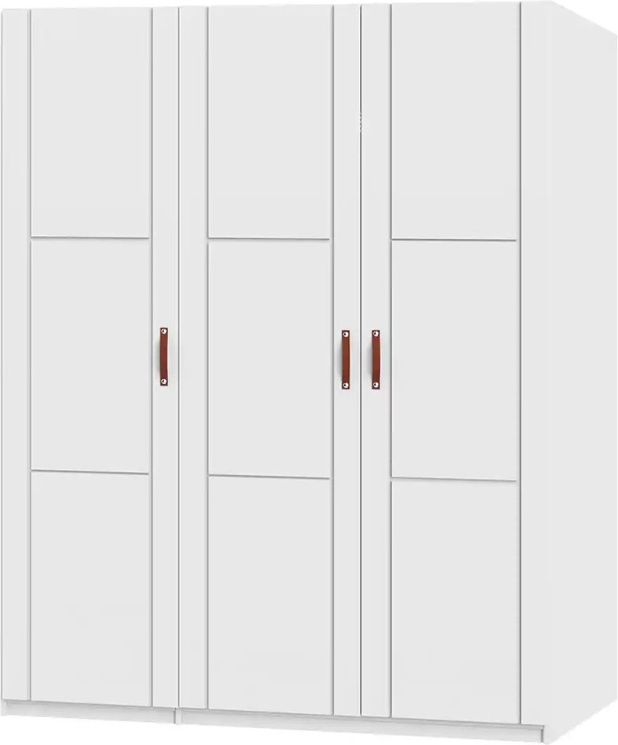 Lifetime Kleiderschrank 150 ¦ weiß ¦ Maße (cm): B: 150 H: 201,5 T: 53.0 Schränke > Kleiderschränke > Drehtürenschränke ...