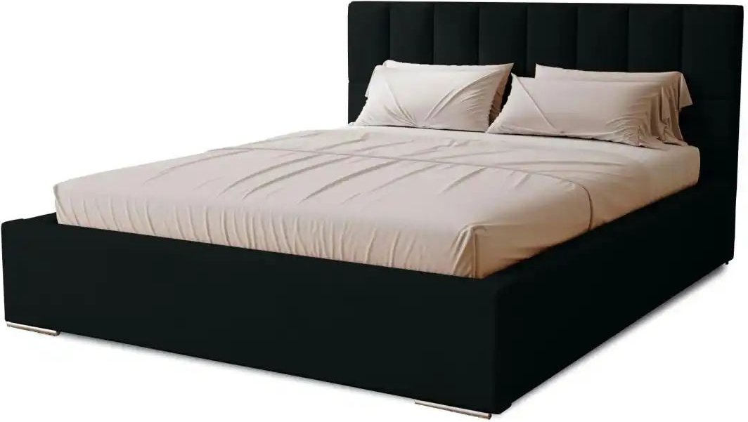 Thumbnail - Polsterbett mit Stauraum Draven ¦ schwarz ¦ Maße (cm): B: 175 H: 100 Betten > Polsterbetten - Höffner