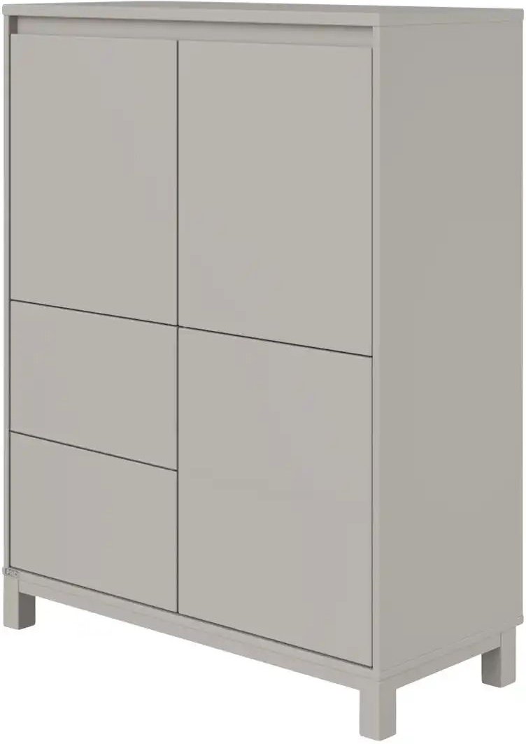 PAIDI Highboard Olli ¦ grau ¦ Maße (cm): B: 94,8 H: 119,7 T: 40.1 Kommoden & Sideboards > Highboards - Höffner