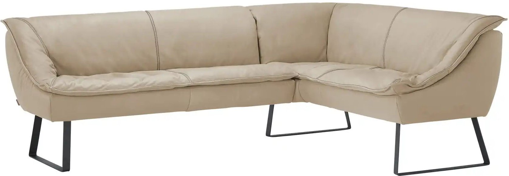 KOINOR Eckbank Leder Alino ¦ beige ¦ Maße (cm): B: 283 H: 89 T: 192.0 Bänke > Eckbänke - Höffner