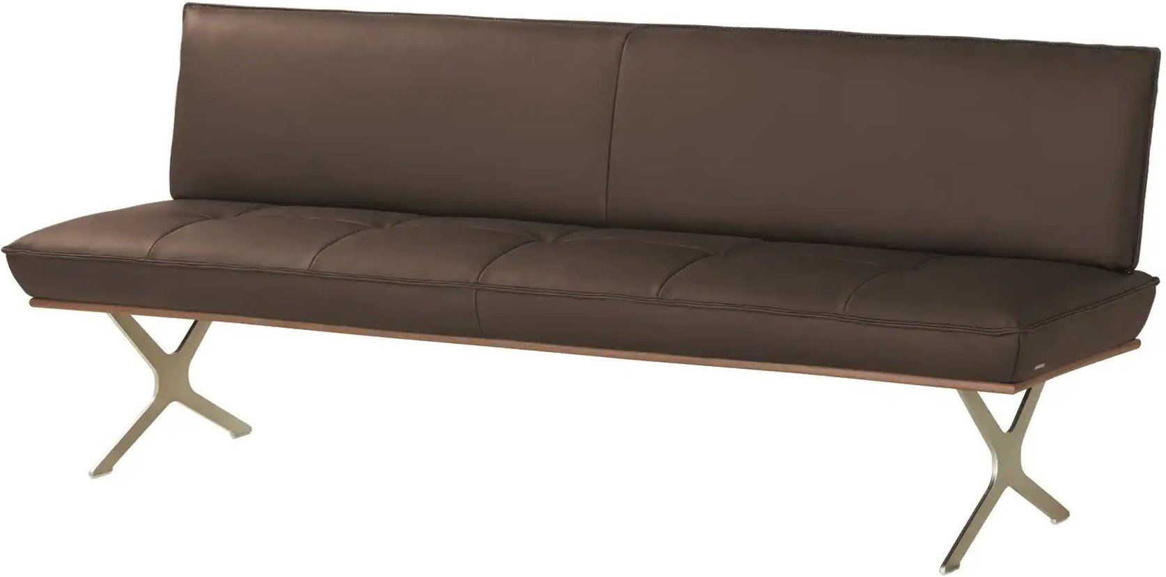 KOINOR Sitzbank Leder Dining System 1 ¦ braun ¦ Maße (cm): B: 214 H: 88 T: 66.0 Bänke > Einzelbänke - Höffner