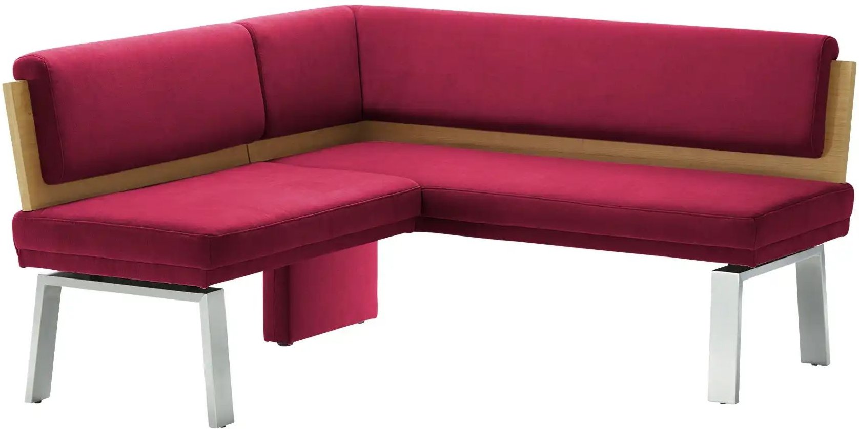 Eckbank Canto IV ¦ rot ¦ Maße (cm): B: 157 H: 88 T: 157.0 Bänke > Eckbänke - Höffner