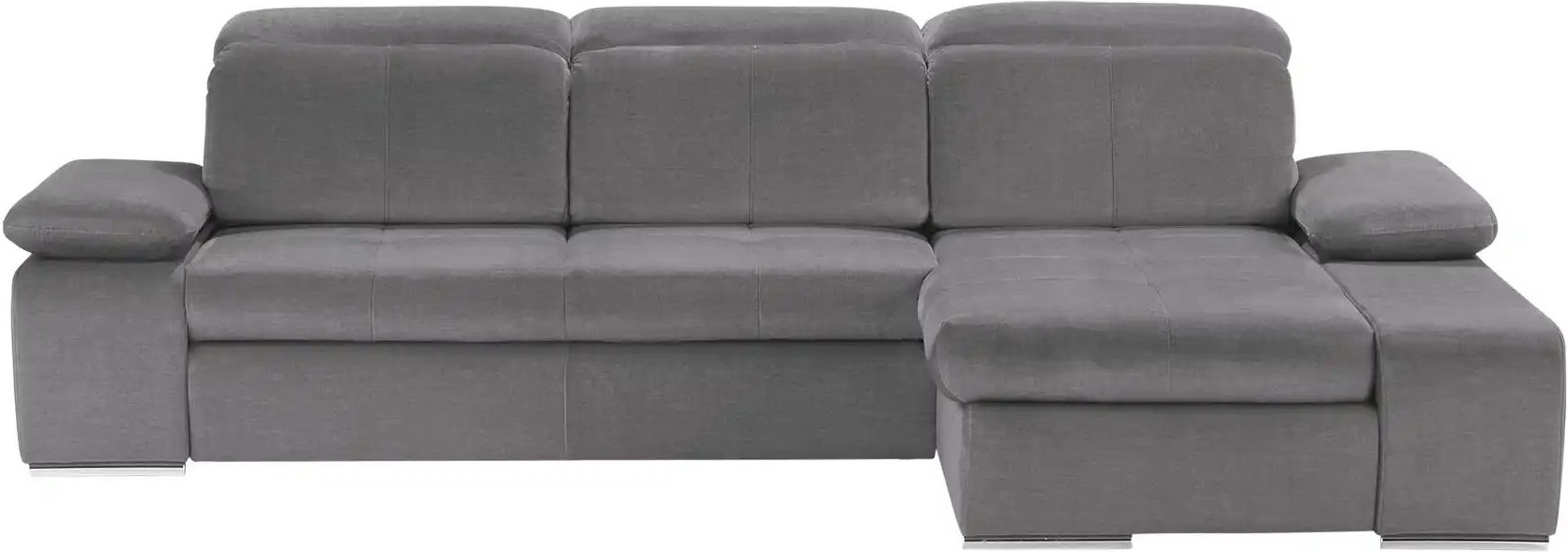Thumbnail - switch Ecksofa aus Mikrofaser Avilla ¦ schwarz ¦ Maße (cm): B: 285 H: 86 T: 187.0 Polstermöbel > Sofas > Ecksofas - Höff...
