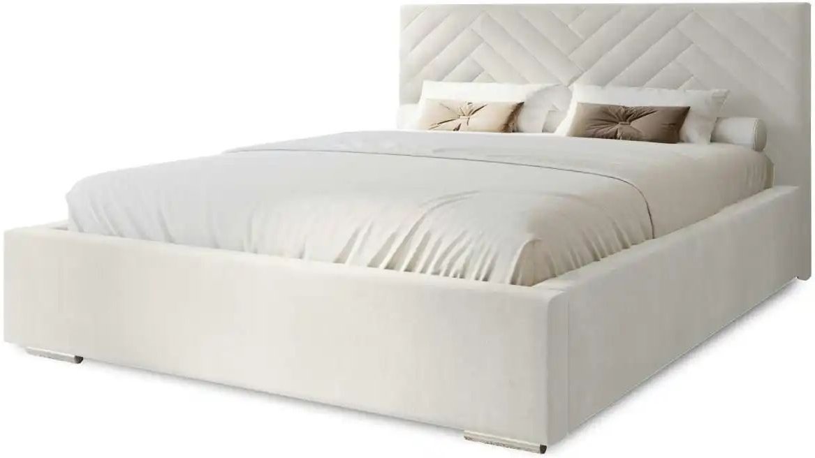 Thumbnail - Polsterbett mit Stauraum Aberfeldy ¦ weiß ¦ Maße (cm): B: 215 H: 100 Betten > Polsterbetten - Höffner