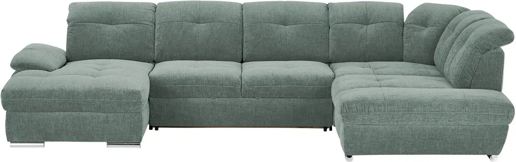 Wohnlandschaft Gladys ¦ blau ¦ Maße (cm): B: 377 H: 103 T: 246.0 Polstermöbel > Sofas > Wohnlandschaften - Höffner