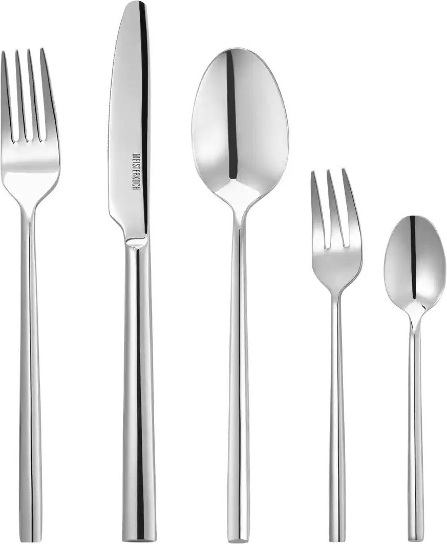 Meisterkoch Besteckset 30-teilig ERGO ¦ silber ¦ Edelstahl Besteck > Besteck-Sets - Höffner