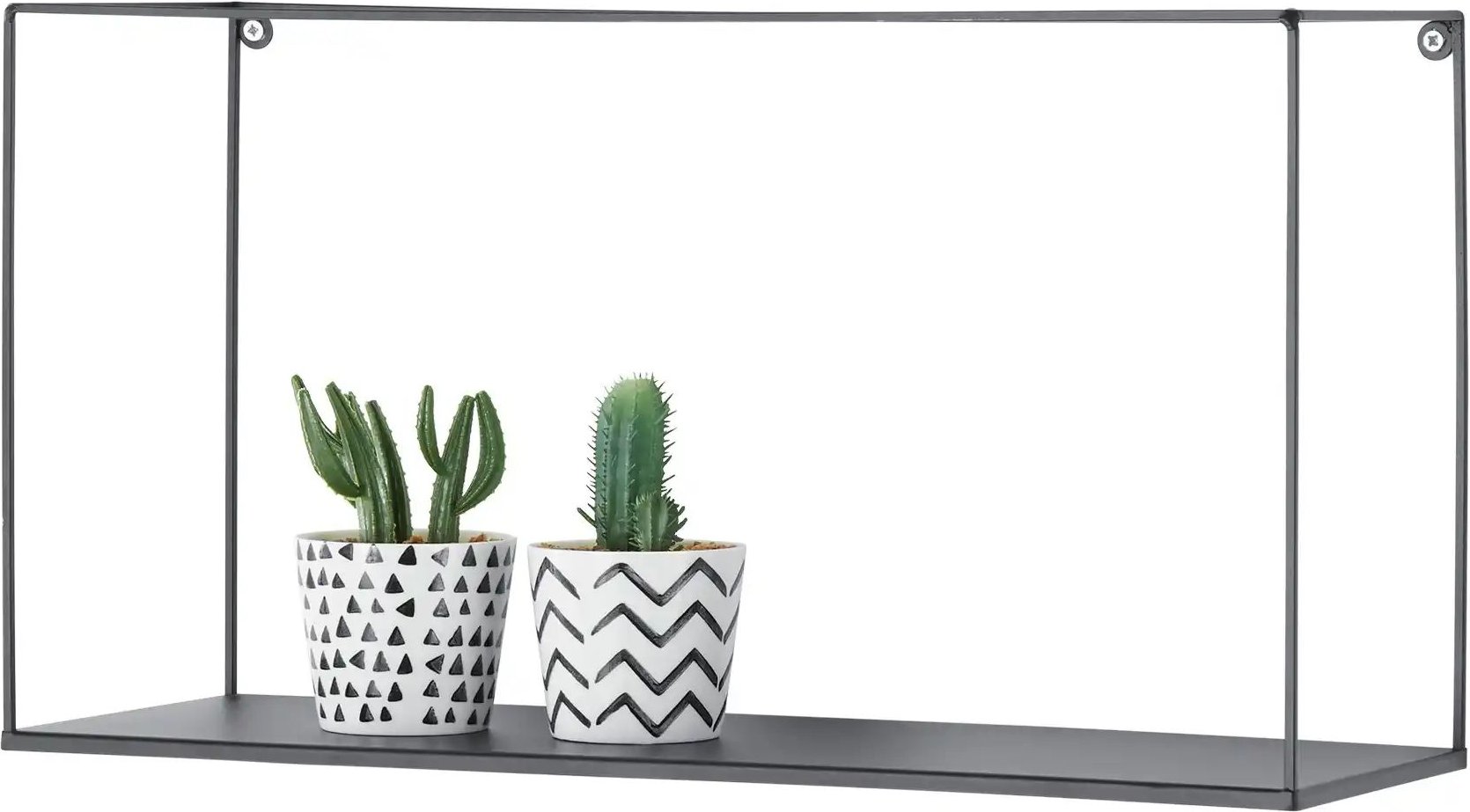 Wandregal Toppo ¦ schwarz ¦ Maße (cm): B: 50 H: 27 T: 18.0 Regale > Wandregale - Höffner