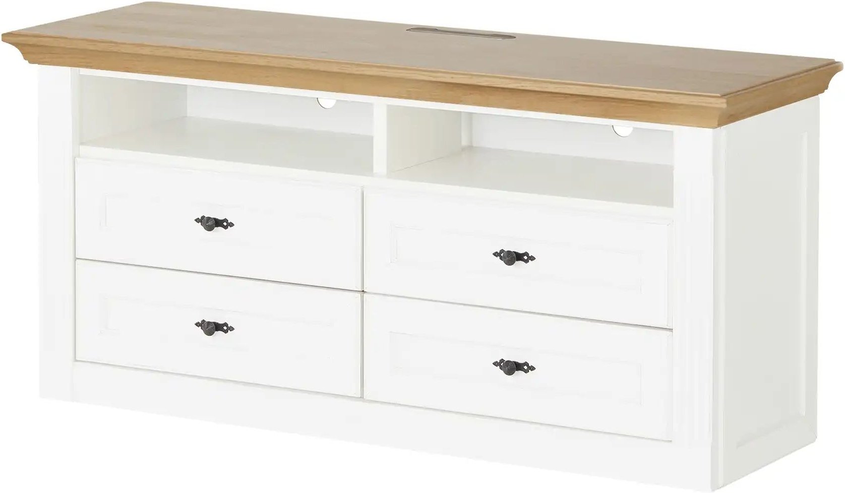 maison bleue TV-Element Petit Chalet ¦ holzfarben ¦ Maße (cm): B: 136 H: 64 T: 44.0 Kommoden & Sideboards > Lowboards -...