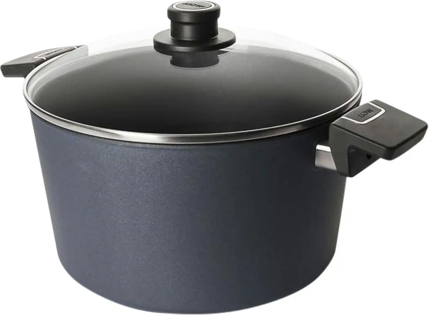 WOLL Gusstopf mit Deckel Diamond Lite ¦ schwarz ¦ Aluminium-Guss ¦ Maße (cm): H: 15,5 Ø: 28 Töpfe & Pfannen & Zubehör ...