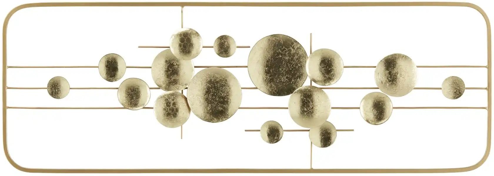 HOME STORY Wandobjekt ¦ gold ¦ Metall ¦ Maße (cm): B: 31,1 H: 89,5 T: 3.2 Accessoires > Dekoartikel - Höffner