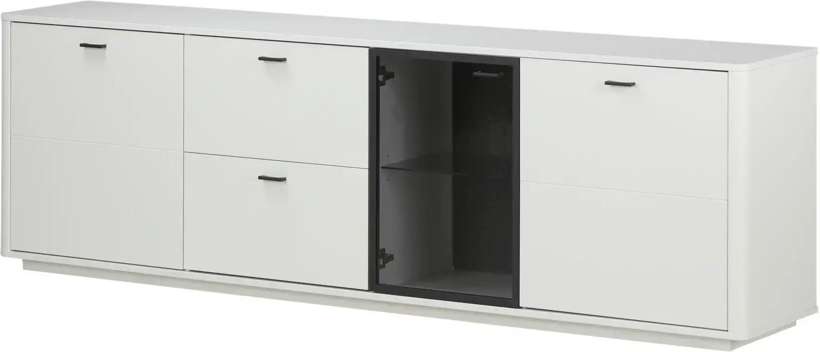 uno Lowboard  Montreal ¦ weiß ¦ Maße (cm): B: 232 H: 72 T: 44.0 Kommoden & Sideboards > Lowboards - Höffner