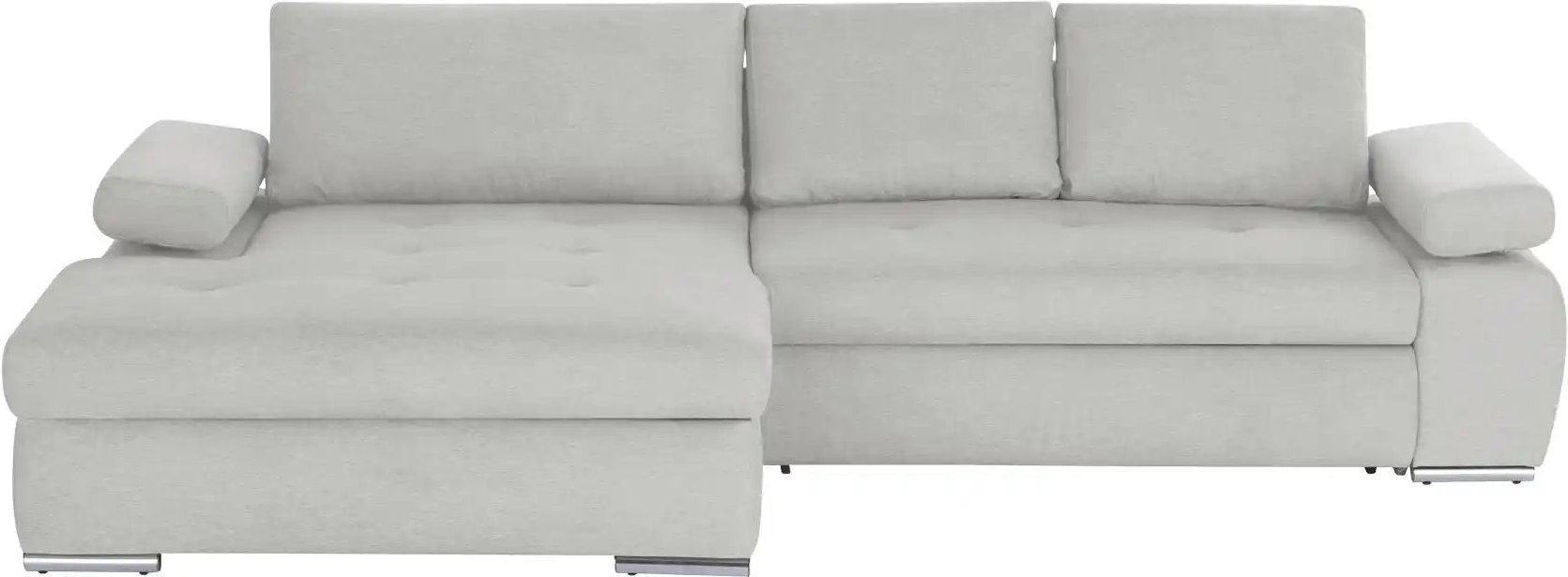smart Ecksofa Ibby ¦ grau ¦ Maße (cm): B: 294 H: 73 T: 173.0 Polstermöbel > Sofas > 3-Sitzer - Höffner